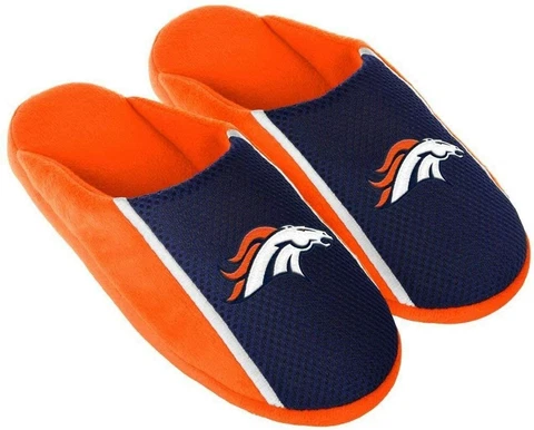 NFL Denver Broncos Men's Slide Slippers Cover