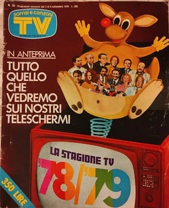 TV SORRISI E CANZONI N.36 1978 -Branduardi-Milly Carlucci-Ettore Andenna- - Foto 1 di 3