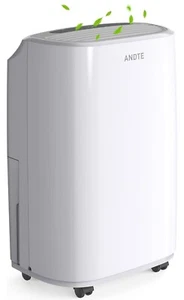 2500 Sq.Ft Dehumidifier for Home Basement, ANDTE 34 Pints White  - Picture 1 of 4