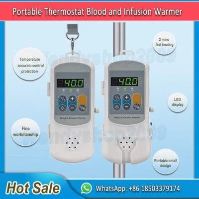 Calentador de infusión de sangre portátil termostato de hospital calentamiento de fluido Foto 1 de 4