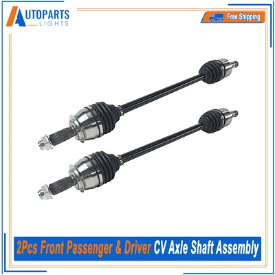 2x Eje CV delantero izquierdo derecho para 14-18 Subaru Forester 17-23 Impreza 2,0 L 2,5 L Foto 1 de 4