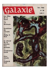 Revue GALAXIE n°30 McINTOSH / PHILIP K. DICK / SMITH / POHL OCTOBRE 1966 - Imagen 1 de 4