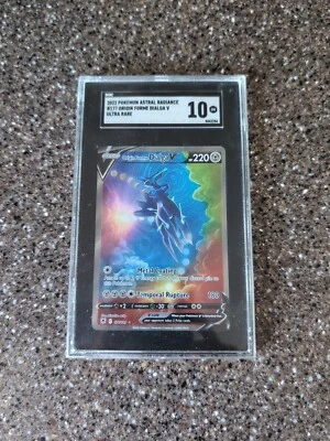 Origin Forme Dialga V (Alternate Full Art) 177/189 Swsh10: Astral Radiance Holo - Image 1 of 4