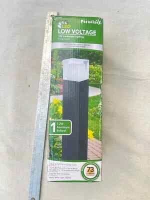 Bolardo Paradise Low Voltage 12V, 1.2 W iluminación paisaje aluminio inmobiliario Foto 1 de 3