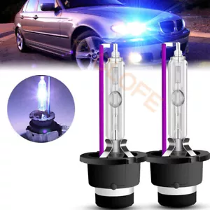 2x 10000K Blue D2S D2R Bulbs for 85122 66040 Xenon Set HID Light Lamp Headlamp - Picture 1 of 12