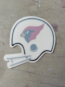 Calcomanía deportiva con logotipo antiguo de los Arizona Cardinals de la NFL fútbol americano año 2000 NUEVA - Imagen 1 de 3