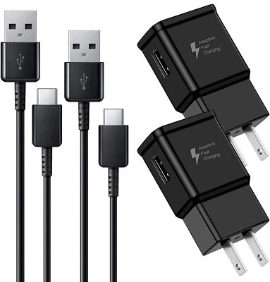 2X Adaptive Fast Charging USB Type C Cable For Samsung Galaxy S10/S9/S8/Note 20 - Image 1 of 4