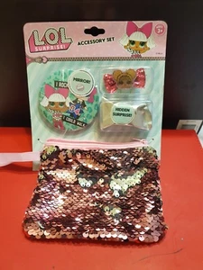  LOL ACCESSORY SET MIRROR ,BOW,POUCH + SURPRISE GENUINE MGA PRODUCT BRAND NEW - Picture 1 of 1
