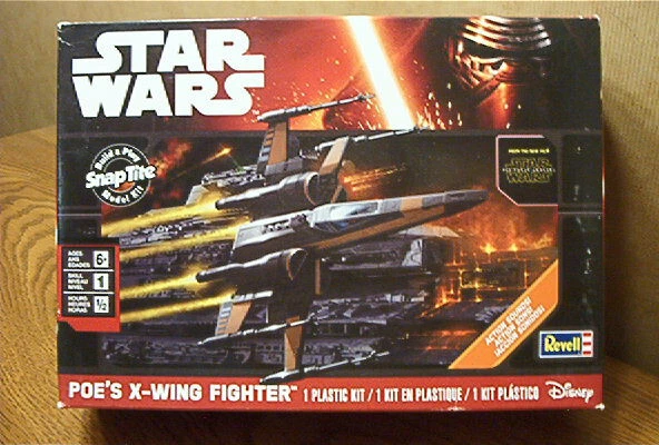 Revell Star Wars Poe's X-wing Fighter Plastic Model Kit Rmx851635