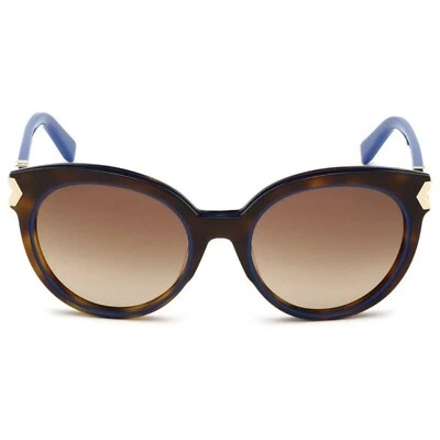 Gafas de sol Just Cavalli JC926S azul tortuga redondas de plástico marcos 55-20-140 926S Foto 1 de 2