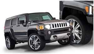 Bushwacker 150900-02 OE Style 4 PC Fender Flares Fits 06-10 H3 - Picture 1 of 5