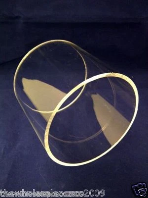 Perspex Tube Clear Acrylic Cast Plastic 300mm Diameter 5mm Wall Thickness - Image 1 of 4