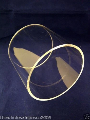 Clear Plastic Acrylic Tube Perspex 180mm 200mm 220mm 240mm 250mm 300mm Diameter - Image 1 of 4
