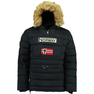 Geographical Norway Parka Jacke Winter Anorak Pullover Mantel Jq3 Größe L - Bild 1 von 12
