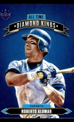2020 PANINI DIAMOND KINGS ROBERTO ALOMAR ATDK-29 ALL-TIME BLUE JAYS - Image 1 of 2
