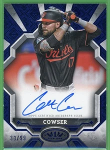 Colton Cowser 2025 Topps Tier One Break Out Autograph - Blue /99 On-Card AUTO - Bild 1 von 2