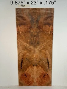 Ambrosia MAPLE  BURL - Book Matched Set - Guitar Building Top Wood Materials - Picture 1 of 11