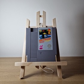 Metroid NES PAL UK &ndash; Cartridge in Excellent Condition + Sleeve &ndash; Broken Manual