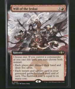 Will of the Jeskai (Extended Art) Commander: Tarkir: Dragonstorm #80 - Picture 1 of 2