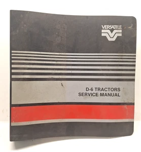 USED SERVICE MANUAL FOR VERSATILE D-6 TRACTORS REF # 1212025-239 - Bild 1 von 8