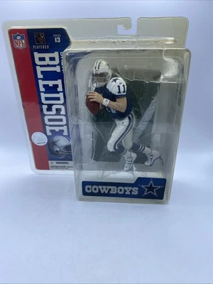 NFL 2006 Drew Bledsoe McFarlane's Series 13 Dallas Cowboys NFL LEER Foto 1 de 4