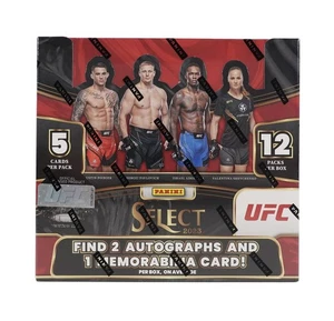 2023 Panini Select UFC Hobby Box - Picture 1 of 8