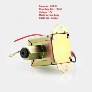 For High Altitude Vehicles Electric Inline Pump Metallic Shell Fuel Pump - Picture 1 of 9