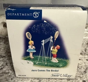 DEPT 56 HERE COMES THE BIRDIE! 55230 SCHNEEDORF WEIHNACHTEN - Bild 1 von 4