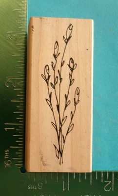 Sello de goma floral Judith ROSE CLUSTER F-186 jardín de verano Foto 1 de 2