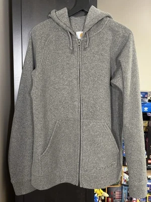 Sudadera Carhartt para mujer gris con cremallera Boyne polar talla mediana (8/10) Foto 1 de 4