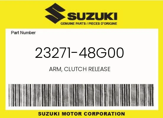 Braço genuíno Suzuki, liberação de embreagem - 23271-48G00 - Imagem 1 de 4