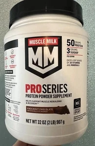 Muscle Milk Pro Series Protein Powder Supplement - Chocolate .exp 09/2025 - Picture 1 of 4