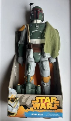 JAKKS PACIFIC STAR WARS BOBA FETT   18 INCH FIGURE - Image 1 of 2