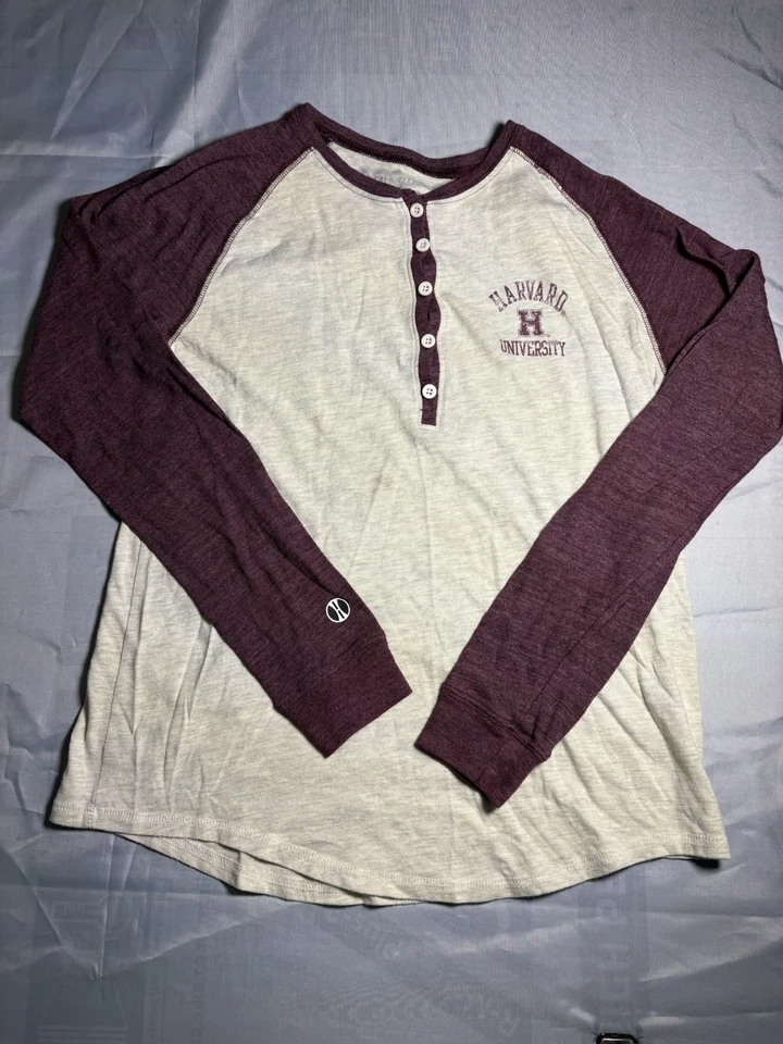 Рубашка женская Harvard University большая 5 пуговиц - Изображение 1 из 3