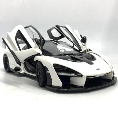[Usato] 1/18 Auto Art McLaren Senna (bianco) [10] - Immagine 1 di 4