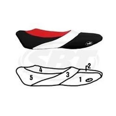 Kawasaki STX 12F 2006-07, STX 15F 2006-18 Custom Seat Cover JetSki PWC BlackTip - Image 1 of 4