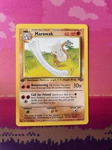 Pokemon Card Marowak 39/64 Jungle 1st Edition Uncommon 39/64 Near Mint - Picture 1 of 2