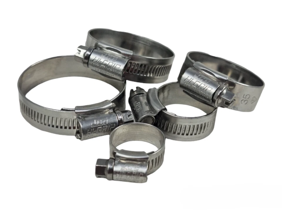 JCS Jubilee Clips Schlauchschelle Schneckenantrieb Rohrschelle Hi-Grip Edelstahl Bauform W1 W4