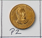 William Taft 27th US President Token Coin Bronze Medal With Reeded Edge
