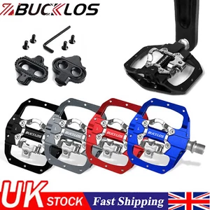 For SPD Dual Platform Multi-Purpose Clipless Pedals 9/16" Mountain Bike Bearings - Picture 1 of 20
