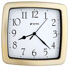 8.5-inch Quality Square Water Resistant Quartz Wall Clock Special for Small S...