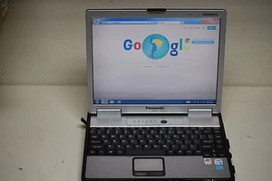 Panasonic Toughbook CF-74 Dual Core DVD/CDRW Serial Port RS-232 XP Pro SP3 WiFi  - Picture 1 of 10