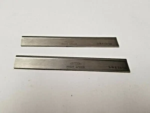 2 New 1/8 x 11/16 x 5" Square Lathe Tool Cutting HSS Blank Bit BESLY USA - Picture 1 of 1