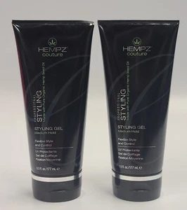 Hempz Couture Professional Styling Gel Medium Hold - 6 oz (2 Pack) - Picture 1 of 2