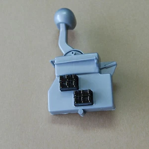 Power Wheels J4390-9209 Ford Mustang Silver Gear Shifter Genuine **NEW** - Picture 1 of 3