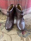 Ladies Clark?S Artisan Brown Ankle Boots 6D