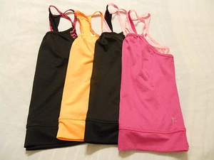 Danskin Girls Tank Top Athletic Double Layer Performance - Picture 1 of 12