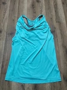 Patagonia Tank Top, Women's Size Medium, Green, Athletic, Built in Bra - Picture 1 of 6