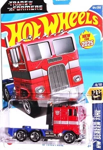 Hot Wheels Optimue Prime 2025 HW TIEMPO DE PANTALLA 6/10 - Imagen 1 de 5