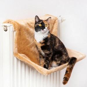 Hängematte für die Heizung CAT Hammock 45x26x31 Braun Liegemulde für Katzen - Bild 1 von 3